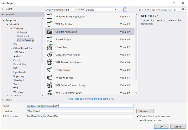 Read Write Excel File