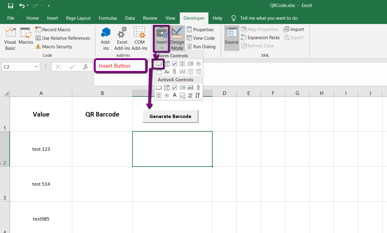 How To Create Qr Code In Excel 2010