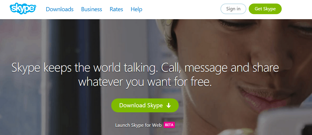 Skype Chat App