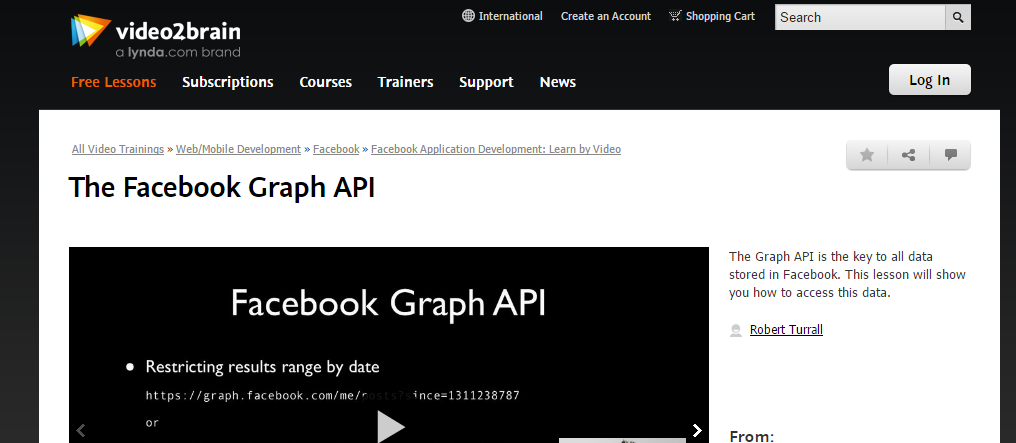 Facebook Graph API