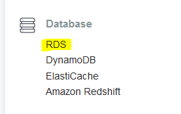 Amazon RDS Code
