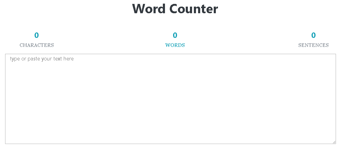 focuswriter word count