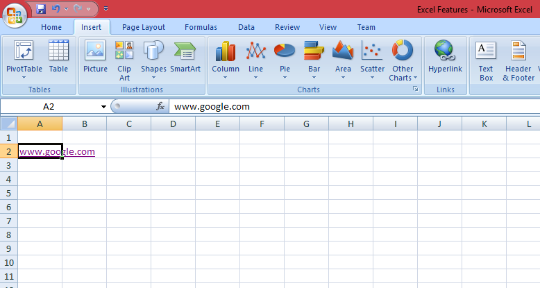 Advanced Excel Functions and Features