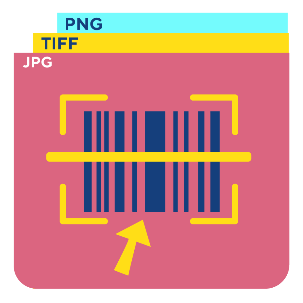 Create Barcodes and Export as JPG, TIFF, PNG Images, Supports 1D and 2D