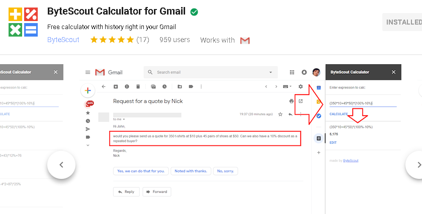 Simple Online Calculator for Free, for Gmail and Google Docs, Check this  Cool Function Calculator for Multiple Purposes - ByteScout