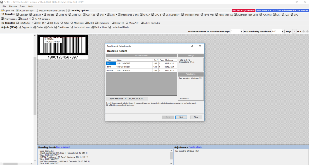 How to Read EAN Barcodes with Barcode Reader Freeware ByteScout