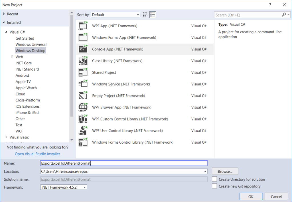 Exporting/Converting Excel To Different Formats With ByteScout ...