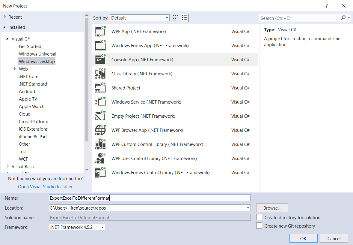 Exportingconverting Excel To Different Formats With Bytescout 5248