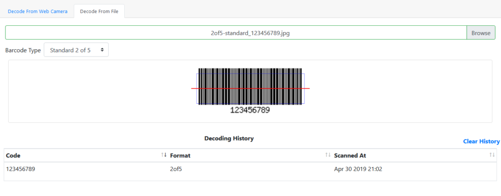 Barcode Scanner Online Free from Camera, Barcode Reader Online - ByteScout