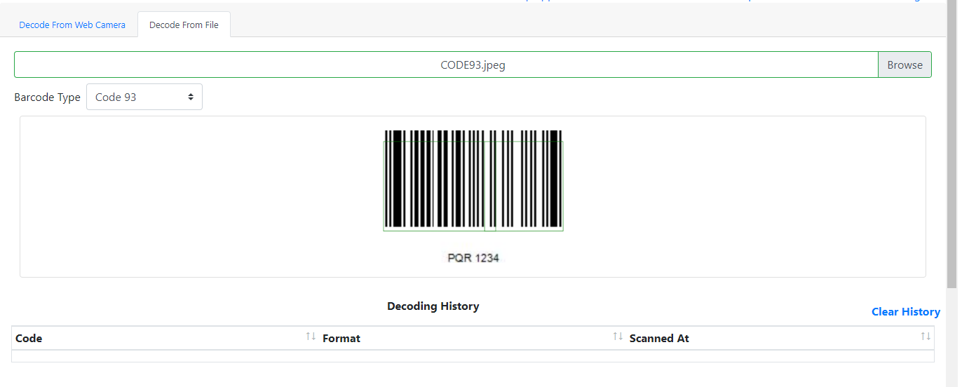 escarcha Decimal asustado Barcode Scanner Online Free from Camera, Barcode Reader Online - ByteScout