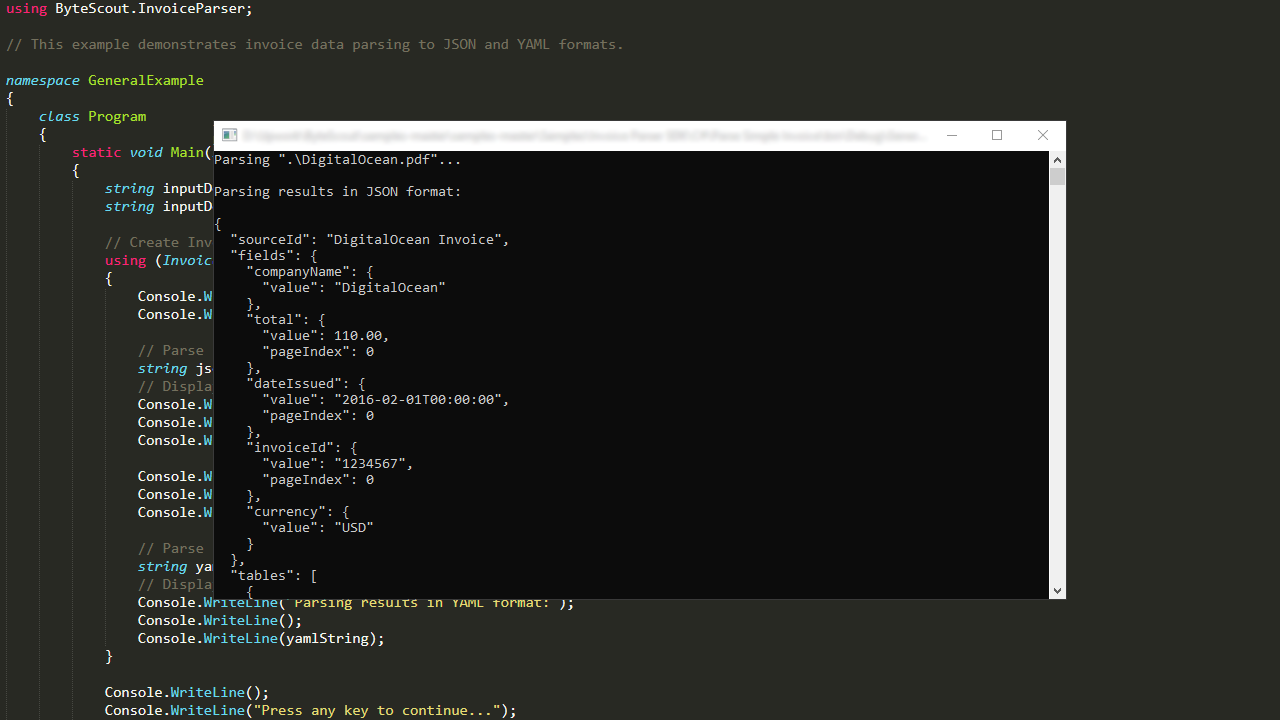 Invoice Parser Sdk Create Invoices Easily Receipt Organizer Manager Your Business Bytescout