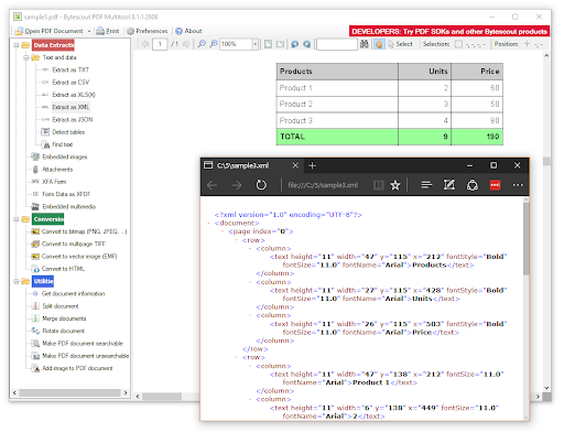 PDF Data into Google Sheets