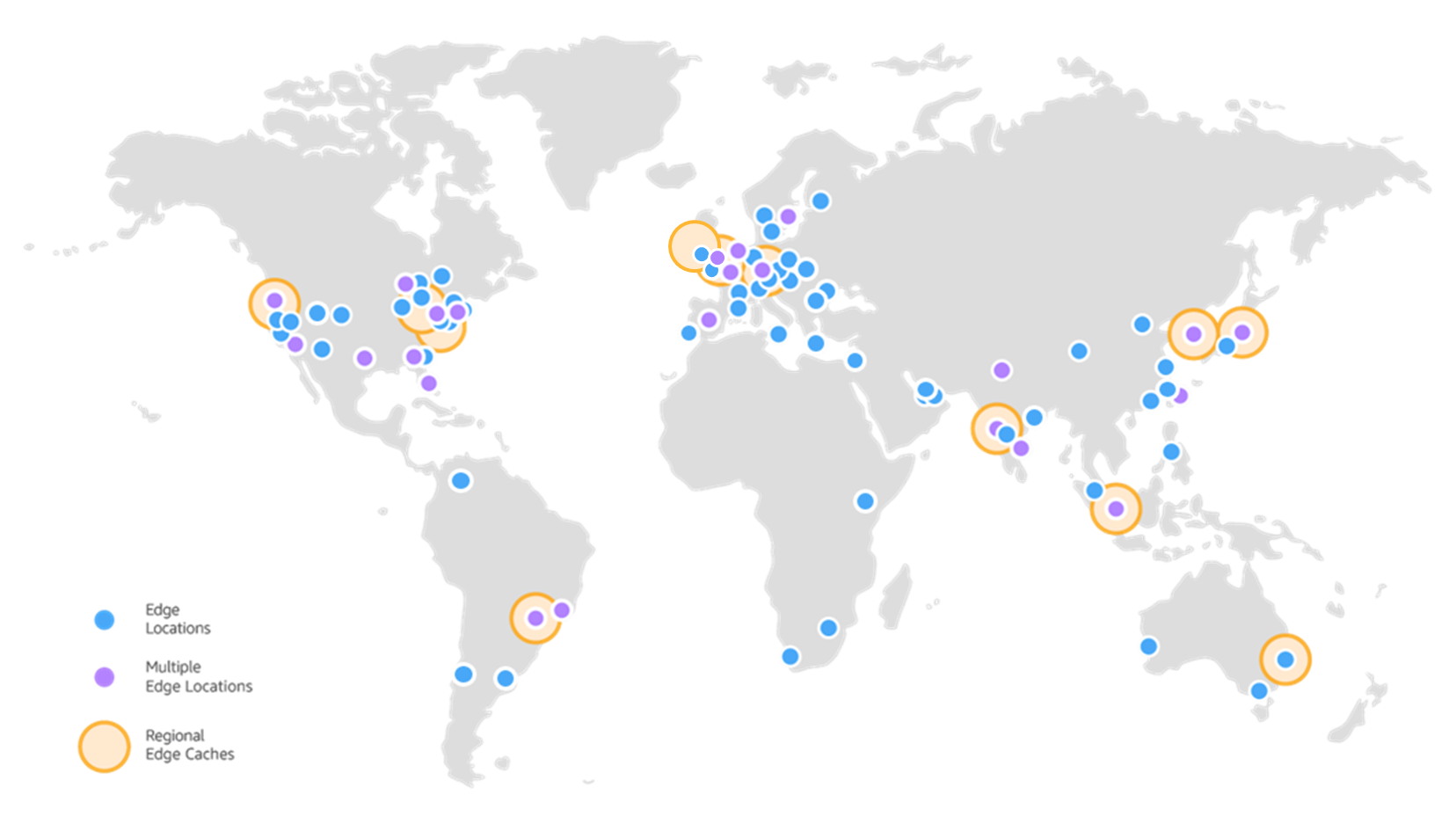 Amazon AWS CloudFront servers - (from https://aws.amazon.com/cloudfront/features/)