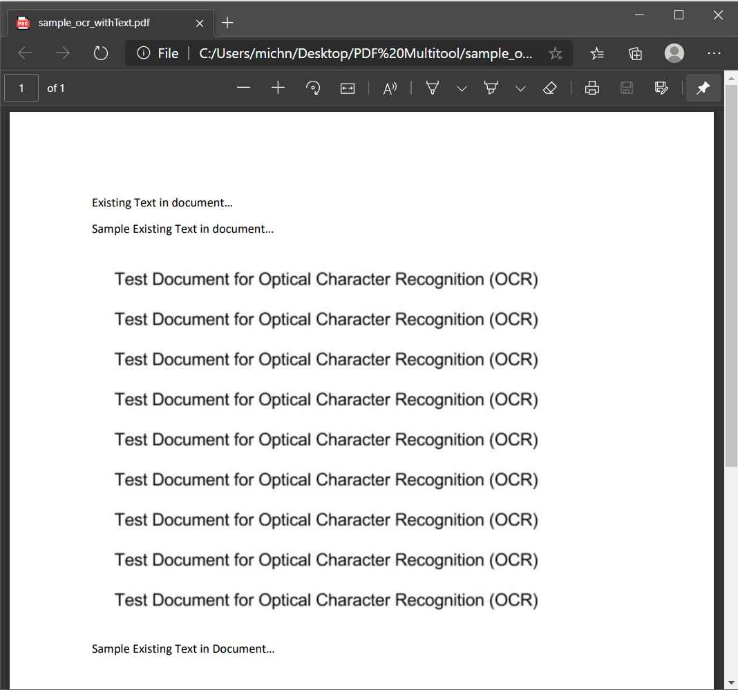 How To Use OCR Modes And Extract Scanned PDF To Text Using PDF Multitool ByteScout