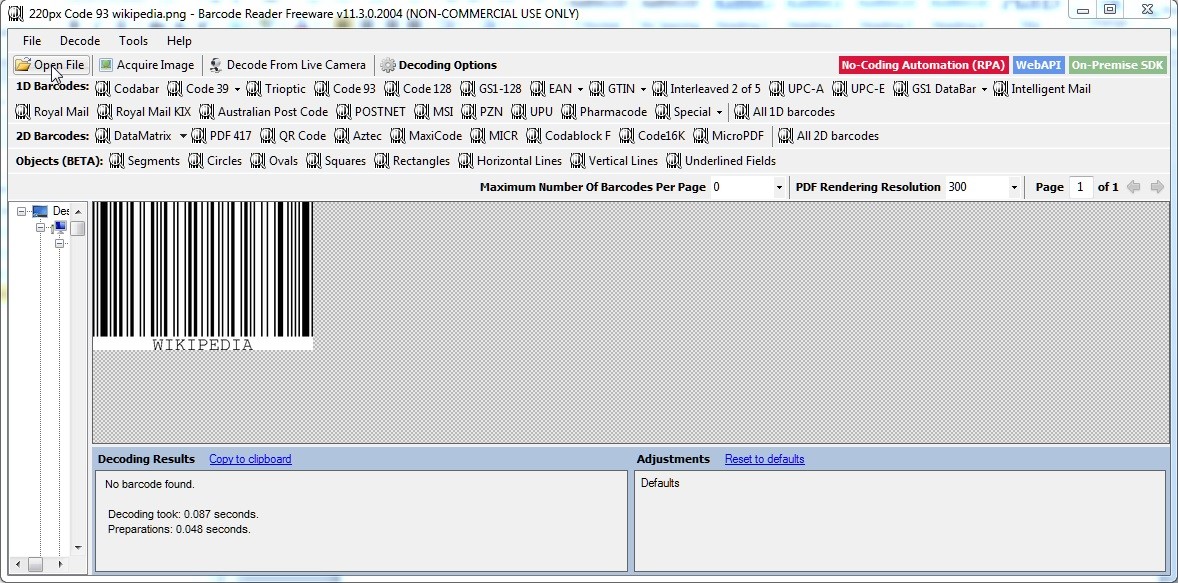 How To Read Code 93 Barcodes With Bytescout Barcode Reader Bytescout 1513