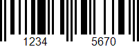 EAN-8 sample barcode