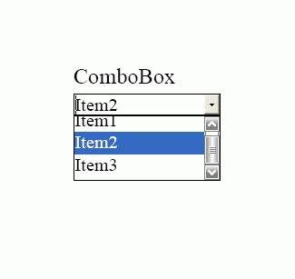 Combobox in PDF document generated using Bytescout.PDF for .NET 