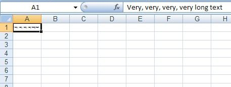 source Excel document with data table